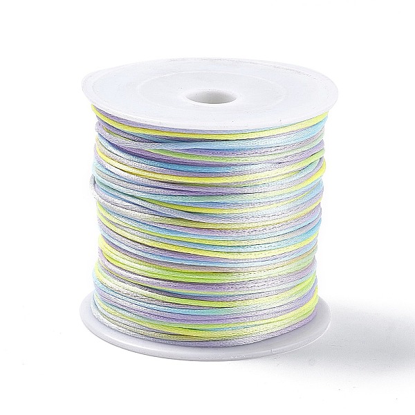 PandaHall Segment Dyed Nylon Thread Cord, Rattail Satin Cord, for DIY Jewelry Making, Chinese Knot, Yellow, 1mm Nylon Yellow
PandaHall Segment Dyed Nylon Thread Cord, Rattail Satin Cord, for DIY Jewelry Making, Chinese Knot, Yellow, 1mm Nylon Yellow