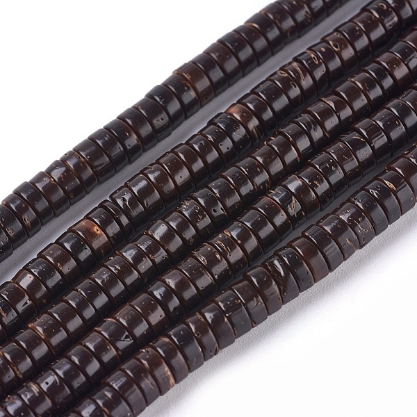 PandaHall Coconut Beads Strands, Flat Round, Coconut Brown, 5x2mm, Hole: 1mm, about 336~338pcs/strand, 26.6 inch(67.5cm) Coconut Flat Round...
PandaHall Coconut Beads Strands, Flat Round, Coconut Brown, 5x2mm, Hole: 1mm, about 336~338pcs/strand, 26.6 inch(67.5cm) Coconut Flat Round...