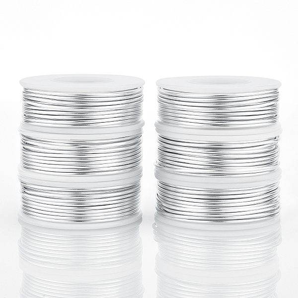 PandaHall BENECREAT Round Aluminum Wire, with Iron Side Cutting Pliers, Silver, 15 Gauge, 1.5mm, 10m/roll, 6 rolls Aluminum Round Silver
PandaHall BENECREAT Round Aluminum Wire, with Iron Side Cutting Pliers, Silver, 15 Gauge, 1.5mm, 10m/roll, 6 rolls Aluminum Round Silver