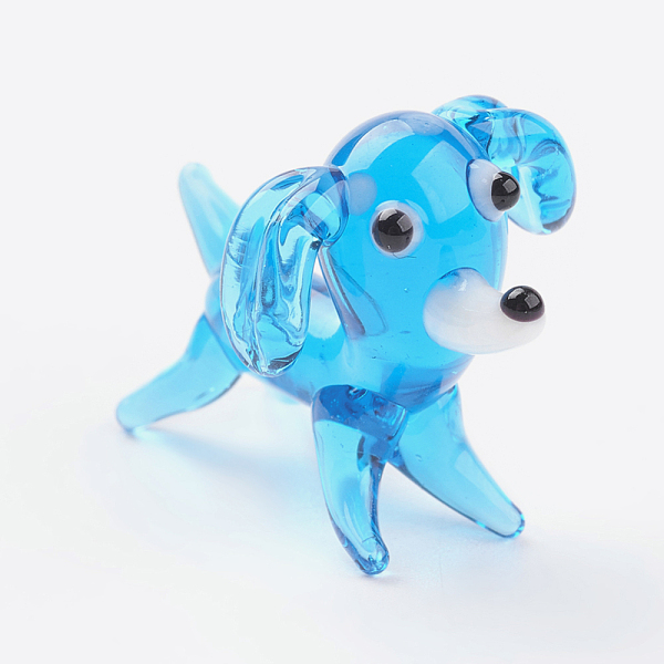 PandaHall Handmade Lampwork Puppy Home Display Decorations, 3D Beagle Dog, Deep Sky Blue, 25x16x17mm Lampwork Dog Blue
PandaHall Handmade Lampwork Puppy Home Display Decorations, 3D Beagle Dog, Deep Sky Blue, 25x16x17mm Lampwork Dog Blue