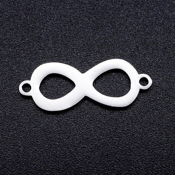 PandaHall 201 Stainless Steel Links connectors, Infinity, Stainless Steel Color, 20.5x8x1mm, Hole: 1.2mm 201 Stainless Steel Infinity
PandaHall 201 Stainless Steel Links connectors, Infinity, Stainless Steel Color, 20.5x8x1mm, Hole: 1.2mm 201 Stainless Steel Infinity