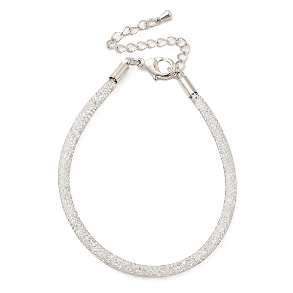 PandaHall Brass Mesh Chain Bracelets for Women, with Rhinestone & Lobster Claw Clasp, Silver, 6-7/8 inch(17.5~17.6cm) Brass Brown
PandaHall Brass Mesh Chain Bracelets for Women, with Rhinestone & Lobster Claw Clasp, Silver, 6-7/8 inch(17.5~17.6cm) Brass Brown
