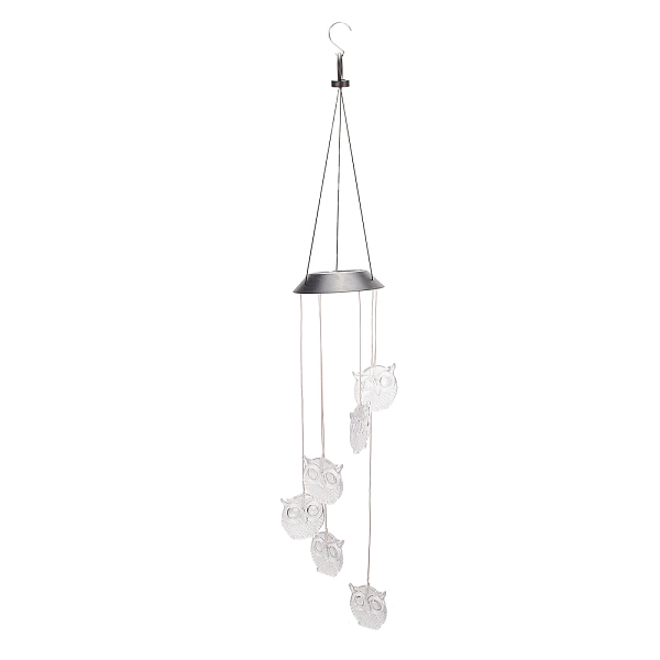 PandaHall LED Solar Powered Owl Wind Chime, Waterproof, with Resin and Iron Findings, for Outdoor, Garden, Yard, Festival Decoration, Clear...
PandaHall LED Solar Powered Owl Wind Chime, Waterproof, with Resin and Iron Findings, for Outdoor, Garden, Yard, Festival Decoration, Clear...