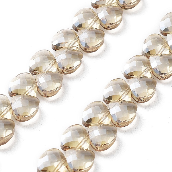 PandaHall Electroplate Triangle Glass Beads Strands, Faceted, Pear Lurster Plated, Lemon Chiffon, 9x10x5mm, Hole: 1mm, about 100pcs/strand...
PandaHall Electroplate Triangle Glass Beads Strands, Faceted, Pear Lurster Plated, Lemon Chiffon, 9x10x5mm, Hole: 1mm, about 100pcs/strand...