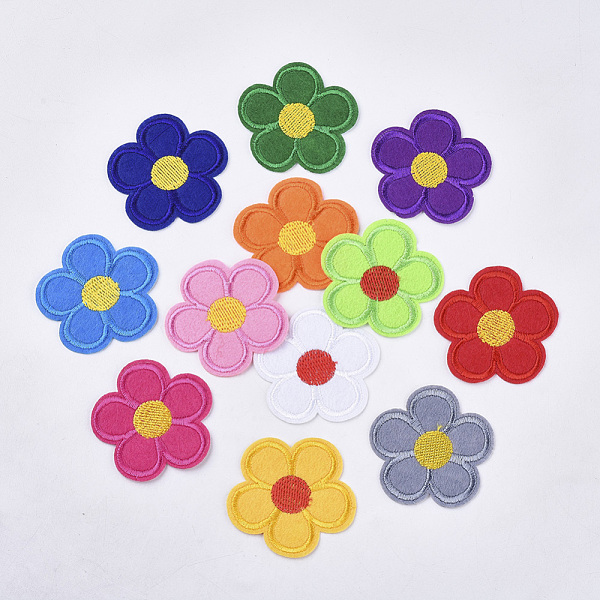 PandaHall Computerized Embroidery Cloth Iron On/Sew On Patches, Costume Accessories, Appliques, Flower, Mixed Color, 51x53x1.5mm, about..., Multicolor
PandaHall Computerized Embroidery Cloth Iron On/Sew On Patches, Costume Accessories, Appliques, Flower, Mixed Color, 51x53x1.5mm, about..., Multicolor