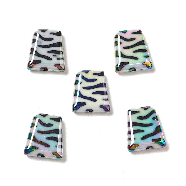 PandaHall UV Plating Opaque Rainbow Iridescent Acrylic Beads, Trapezoid, Clear AB, 19.5x17x6mm, Hole: 2mm Acrylic Trapezoid White
PandaHall UV Plating Opaque Rainbow Iridescent Acrylic Beads, Trapezoid, Clear AB, 19.5x17x6mm, Hole: 2mm Acrylic Trapezoid White