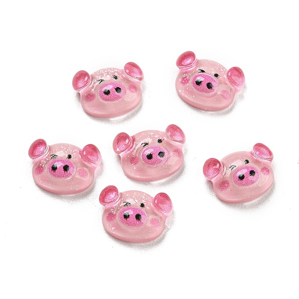 PandaHall Translucent Resin Cabochons, Pig, Pink, 6x8.5x3.5mm Resin Pig Pink
PandaHall Translucent Resin Cabochons, Pig, Pink, 6x8.5x3.5mm Resin Pig Pink