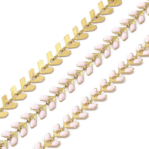 PandaHall Vacuum Plating 304 Stainless Steel Cobs Chains, with Enamel, Soldered, with Spool, Golden, Pink, 7x6x1mm Stainless Steel+Enamel...
PandaHall Vacuum Plating 304 Stainless Steel Cobs Chains, with Enamel, Soldered, with Spool, Golden, Pink, 7x6x1mm Stainless Steel+Enamel...