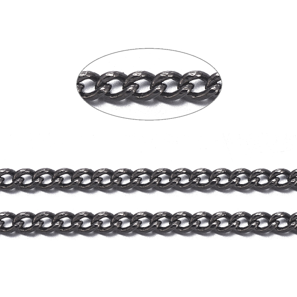 PandaHall Brass Twisted Chains, Curb Chains, Diamond Cut, Soldered, Faceted, with Spool, Oval, Lead Free & Cadmium Free, Gunmetal...
PandaHall Brass Twisted Chains, Curb Chains, Diamond Cut, Soldered, Faceted, with Spool, Oval, Lead Free & Cadmium Free, Gunmetal...