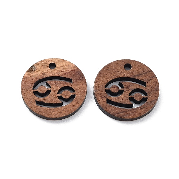 PandaHall Walnut Wood Laser Cut Pendants, Hollow Constellation Charms, Undyed, Cancer, 20x2.4mm, Hole: 2mm Wood Cancer Brown
PandaHall Walnut Wood Laser Cut Pendants, Hollow Constellation Charms, Undyed, Cancer, 20x2.4mm, Hole: 2mm Wood Cancer Brown