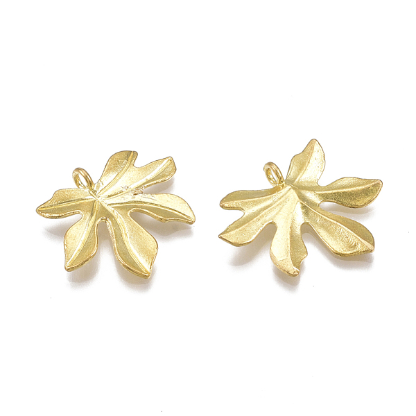 PandaHall Autumn Theme Brass Pendants, Nickel Free, Maple Leaf, Raw(Unplated), 21.5x25x1.5mm, Hole: 2.5mm Brass Leaf
PandaHall Autumn Theme Brass Pendants, Nickel Free, Maple Leaf, Raw(Unplated), 21.5x25x1.5mm, Hole: 2.5mm Brass Leaf