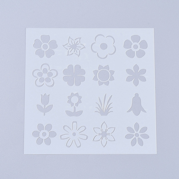 PandaHall Plastic Reusable Drawing Painting Stencils Templates, for Painting on Scrapbook Paper Wall Fabric Floor Furniture Wood, Plant..., White
PandaHall Plastic Reusable Drawing Painting Stencils Templates, for Painting on Scrapbook Paper Wall Fabric Floor Furniture Wood, Plant..., White