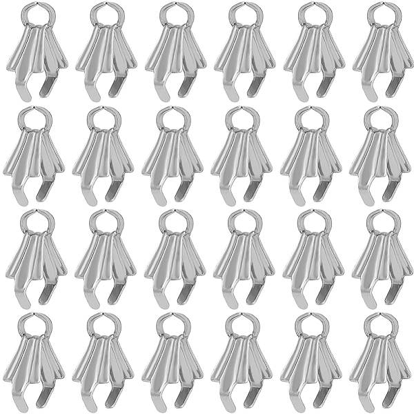 PandaHall SUNNYCLUE 160Pcs Stainless Steel Ice Pick Pinch Bails, Stainless Steel Color, 8x3x7.5mm, Hole: 1.5mm, Pin: 0.9mm Stainless Steel
PandaHall SUNNYCLUE 160Pcs Stainless Steel Ice Pick Pinch Bails, Stainless Steel Color, 8x3x7.5mm, Hole: 1.5mm, Pin: 0.9mm Stainless Steel