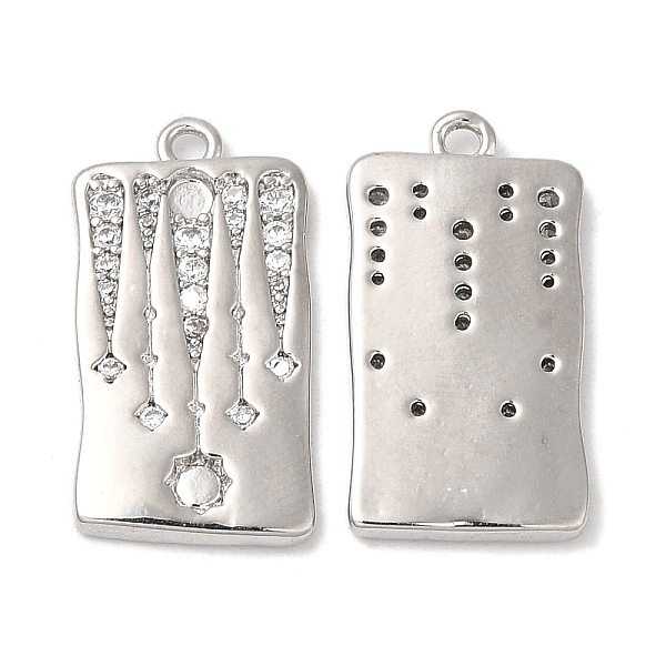 PandaHall Brass Micro Pave Cubic Zirconia Pendants, Nickel Free, Rectangle, Real Platinum Plated, 19x10x2mm, Hole: 1.2mm Brass+Cubic..., Clear
PandaHall Brass Micro Pave Cubic Zirconia Pendants, Nickel Free, Rectangle, Real Platinum Plated, 19x10x2mm, Hole: 1.2mm Brass+Cubic..., Clear