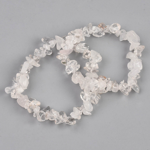 PandaHall Unisex Chip Natural Quartz Crystal Beaded Stretch Bracelets, Inner Diameter: 1-3/4~2 inch(4.5~5cm) Quartz Crystal
PandaHall Unisex Chip Natural Quartz Crystal Beaded Stretch Bracelets, Inner Diameter: 1-3/4~2 inch(4.5~5cm) Quartz Crystal