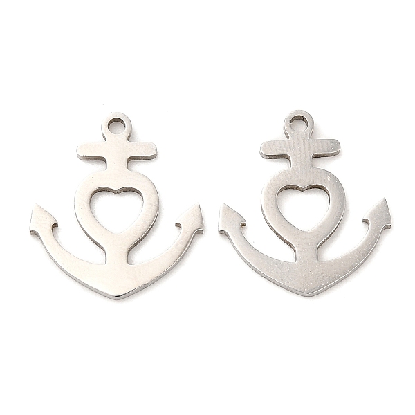 PandaHall 316L Surgical Stainless Steel Pendants, Laser Cut, Anchor Charm, Stainless Steel Color, 17x15x1mm, Hole: 1.4mm 316L Surgical...
PandaHall 316L Surgical Stainless Steel Pendants, Laser Cut, Anchor Charm, Stainless Steel Color, 17x15x1mm, Hole: 1.4mm 316L Surgical...