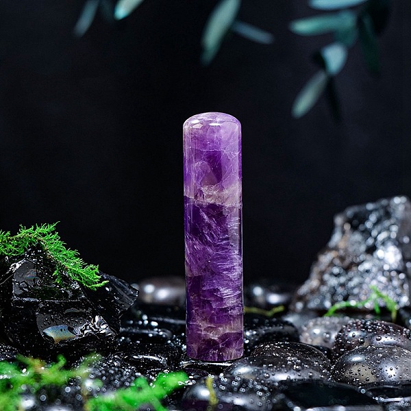 PandaHall Natural Amethyst Column Display Decorations, Figurine Home Decoration, Reiki Energy Stone for Healing, 59x14mm Amethyst Column
PandaHall Natural Amethyst Column Display Decorations, Figurine Home Decoration, Reiki Energy Stone for Healing, 59x14mm Amethyst Column