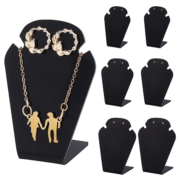 PandaHall 3Pcs 3 Sizes Acrylic Necklace Displays Stand Set, Bust-Shaped Jewelry Set Display Holder, Black, 4.6~6.75x2.6~3.6x6.7~8.75cm...
PandaHall 3Pcs 3 Sizes Acrylic Necklace Displays Stand Set, Bust-Shaped Jewelry Set Display Holder, Black, 4.6~6.75x2.6~3.6x6.7~8.75cm...