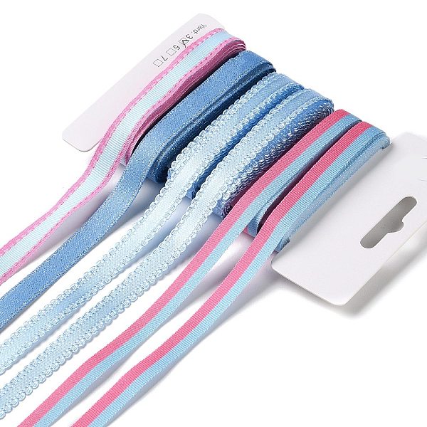 PandaHall 18 Yards 6 Styles Polyester Ribbon, for DIY Handmade Craft, Hair Bowknots and Gift Decoration, Light Blue Color Palette, Aqua..., Cyan
PandaHall 18 Yards 6 Styles Polyester Ribbon, for DIY Handmade Craft, Hair Bowknots and Gift Decoration, Light Blue Color Palette, Aqua..., Cyan