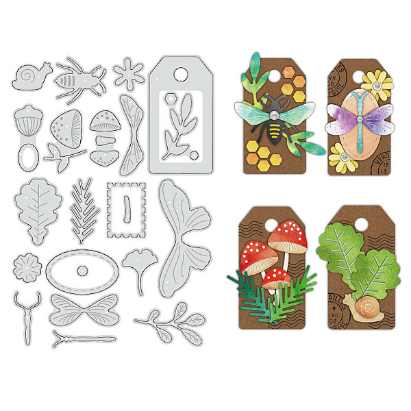 PandaHall Carbon Steel Cutting Dies Stencils, for DIY Scrapbooking, Photo Album, Decorative Embossing Paper Card, Stainless Steel Color...
PandaHall Carbon Steel Cutting Dies Stencils, for DIY Scrapbooking, Photo Album, Decorative Embossing Paper Card, Stainless Steel Color...