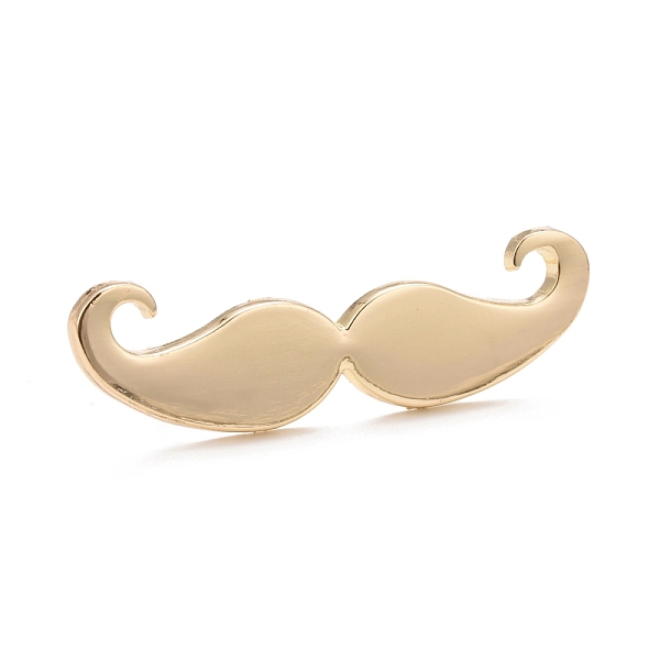 PandaHall Zinc Alloy Bag Decorative Buckle Clip, Decoration Button Clasp, Mustache, Light Gold, 1.5x5x0.2cm Alloy
PandaHall Zinc Alloy Bag Decorative Buckle Clip, Decoration Button Clasp, Mustache, Light Gold, 1.5x5x0.2cm Alloy