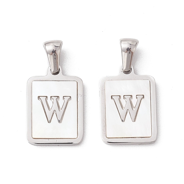 PandaHall 304 Stainless Steel Pave Shell Pendants, Rectangle Charm, Stainless Steel Color, Letter W, 17.5x12x1.5mm, Hole: 3x5mm Stainless...
PandaHall 304 Stainless Steel Pave Shell Pendants, Rectangle Charm, Stainless Steel Color, Letter W, 17.5x12x1.5mm, Hole: 3x5mm Stainless...