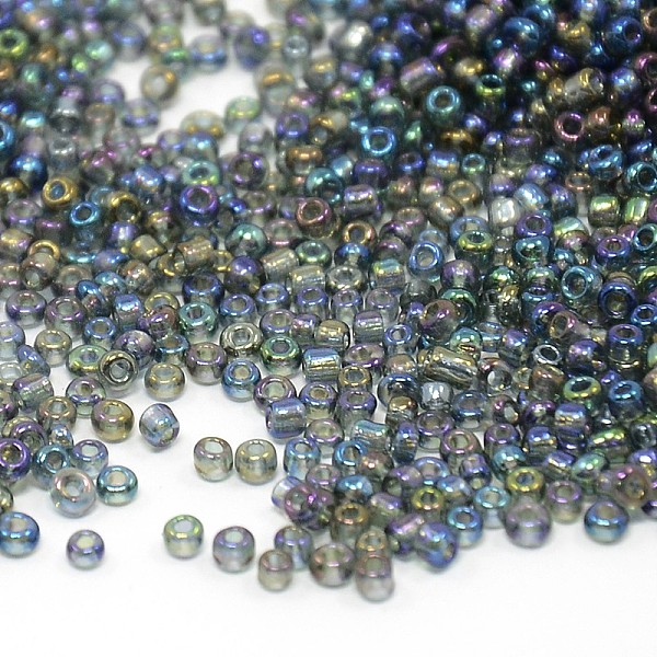 PandaHall (Repacking Service Available) Round Glass Seed Beads, Transparent Colours Rainbow, Round, Dark Gray, 12/0, 2mm, about 12g/bag...
PandaHall (Repacking Service Available) Round Glass Seed Beads, Transparent Colours Rainbow, Round, Dark Gray, 12/0, 2mm, about 12g/bag...