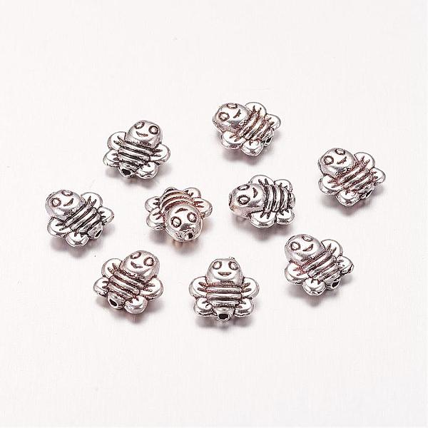 PandaHall Zinc Alloy Beads, Lead Free & Cadmium Free, 3D Bees, Antique Silver, 9x9x4mm, Hole: 1mm Alloy Bees
PandaHall Zinc Alloy Beads, Lead Free & Cadmium Free, 3D Bees, Antique Silver, 9x9x4mm, Hole: 1mm Alloy Bees