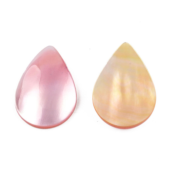 PandaHall Natural Turbo Cornulus/Top Shells Cabochons, with Acrylic and Yellow Shell, Dyed, Teardrop, Pink, 21.5x15x4~5mm Yellow Shell...
PandaHall Natural Turbo Cornulus/Top Shells Cabochons, with Acrylic and Yellow Shell, Dyed, Teardrop, Pink, 21.5x15x4~5mm Yellow Shell...