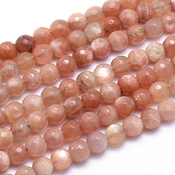 PandaHall Natural Sunstone Beads Strands, Round, Faceted, Grade A, 6mm, Hole: 1mm, about 66pcs/strand, 15.3 inch(39cm) Sunstone Round
PandaHall Natural Sunstone Beads Strands, Round, Faceted, Grade A, 6mm, Hole: 1mm, about 66pcs/strand, 15.3 inch(39cm) Sunstone Round