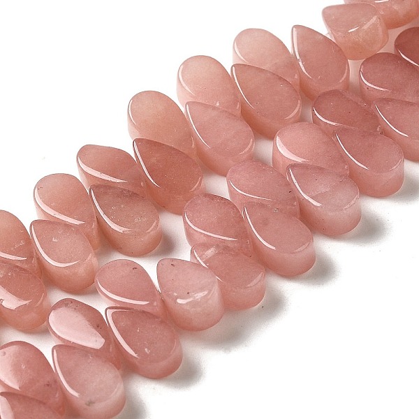 PandaHall Synthetic Strawberry Quartz Beads Strands, Dyed & Heated, Teardrop, Top Drilled, 9~10x5~5.5x3.5~4mm, Hole: 0.7mm, about...
PandaHall Synthetic Strawberry Quartz Beads Strands, Dyed & Heated, Teardrop, Top Drilled, 9~10x5~5.5x3.5~4mm, Hole: 0.7mm, about...