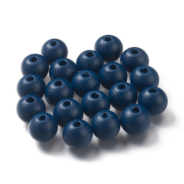 PandaHall Painted Natural Wood Beads, Round, Marine Blue, 16mm, Hole: 4mm Schima Wood Round
PandaHall Painted Natural Wood Beads, Round, Marine Blue, 16mm, Hole: 4mm Schima Wood Round