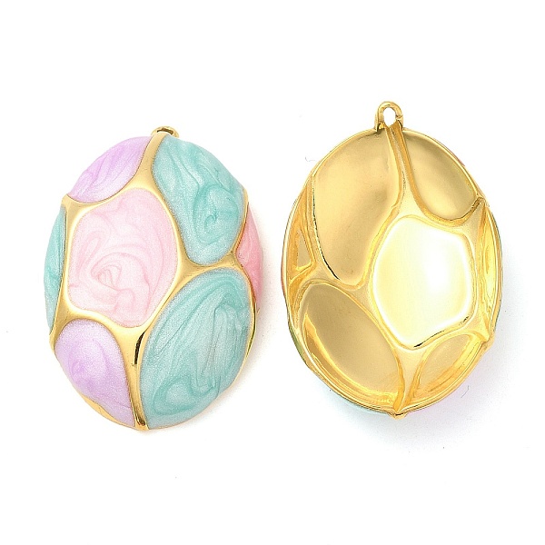 PandaHall Enamel Pendants, with 304 Stainless Steel Finding, Real 18K Gold Plated, Oval Charm, Lavender Blush, 32.5x21.5x5.8mm, Hole: 1.2mm...
PandaHall Enamel Pendants, with 304 Stainless Steel Finding, Real 18K Gold Plated, Oval Charm, Lavender Blush, 32.5x21.5x5.8mm, Hole: 1.2mm...