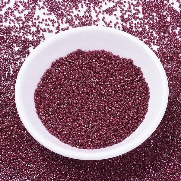 PandaHall MIYUKI Delica Beads, Cylinder, Japanese Seed Beads, 11/0, (DB0654) Dyed Opaque Maroon, 1.3x1.6mm, Hole: 0.8mm, about 2000pcs/10g..., Red
PandaHall MIYUKI Delica Beads, Cylinder, Japanese Seed Beads, 11/0, (DB0654) Dyed Opaque Maroon, 1.3x1.6mm, Hole: 0.8mm, about 2000pcs/10g..., Red