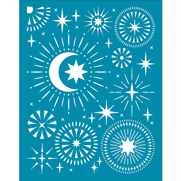 PandaHall Silk Screen Printing Stencil, for Painting on Wood, DIY Decoration T-Shirt Fabric, Star, 100x127mm Nylon Star Cyan
PandaHall Silk Screen Printing Stencil, for Painting on Wood, DIY Decoration T-Shirt Fabric, Star, 100x127mm Nylon Star Cyan