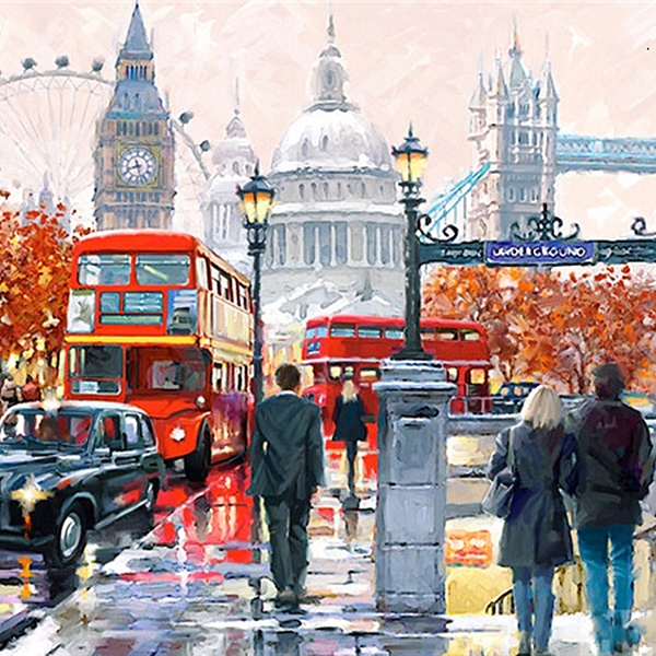 PandaHall DIY Rainy City Street Diamond Painting Kits, including Canvas, Resin Rhinestones, Diamond Sticky Pen, Tray Plate and Glue Clay...
PandaHall DIY Rainy City Street Diamond Painting Kits, including Canvas, Resin Rhinestones, Diamond Sticky Pen, Tray Plate and Glue Clay...
