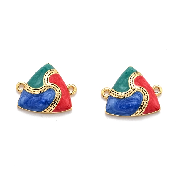 PandaHall Brass Links Connectors, Long-Lasting Plated, with Enamel, Triangle, Real 18K Gold Plated, 15.3x13.3x3.7mm, Hole: 1.2mm Brass...
PandaHall Brass Links Connectors, Long-Lasting Plated, with Enamel, Triangle, Real 18K Gold Plated, 15.3x13.3x3.7mm, Hole: 1.2mm Brass...