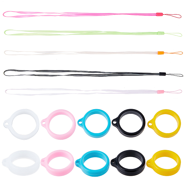 PandaHall GORGECRAFT 25PCS 5 Colors Anti-Lost Lanyard Set Include 5PCS Necklace Lanyards Safety Neck Strap Pendant Holder with 20PCS..., Multicolor
PandaHall GORGECRAFT 25PCS 5 Colors Anti-Lost Lanyard Set Include 5PCS Necklace Lanyards Safety Neck Strap Pendant Holder with 20PCS..., Multicolor