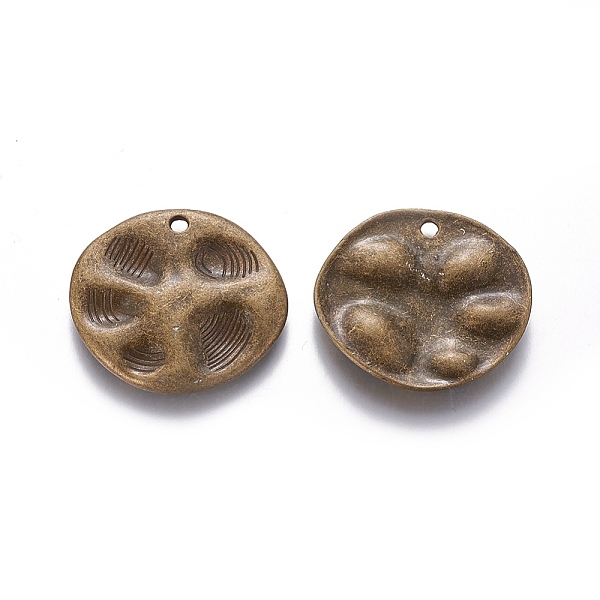 PandaHall Tibetan Style Alloy Pendants, Flat Round, Cadmium Free & Nickel Free & Lead Free, Antique Bronze, 32x33.5x3.5mm, Hole: 2.5mm...
PandaHall Tibetan Style Alloy Pendants, Flat Round, Cadmium Free & Nickel Free & Lead Free, Antique Bronze, 32x33.5x3.5mm, Hole: 2.5mm...