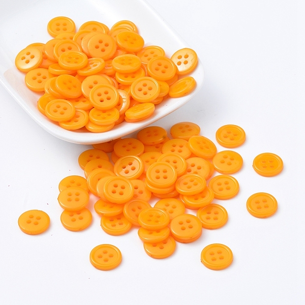 PandaHall Acrylic Sewing Buttons, Plastic Shirt Buttons for Costume Design, 4-Hole, Dyed, Flat Round, Gold, 12x2mm, Hole: 1mm Acrylic Flat...
PandaHall Acrylic Sewing Buttons, Plastic Shirt Buttons for Costume Design, 4-Hole, Dyed, Flat Round, Gold, 12x2mm, Hole: 1mm Acrylic Flat...