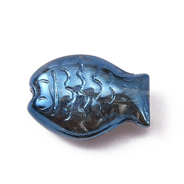 PandaHall Electroplate Glass Beads, Full Rainbow Plated, Fish, Blue, 10x14x6mm, Hole: 0.8mm Glass Fish Blue
PandaHall Electroplate Glass Beads, Full Rainbow Plated, Fish, Blue, 10x14x6mm, Hole: 0.8mm Glass Fish Blue