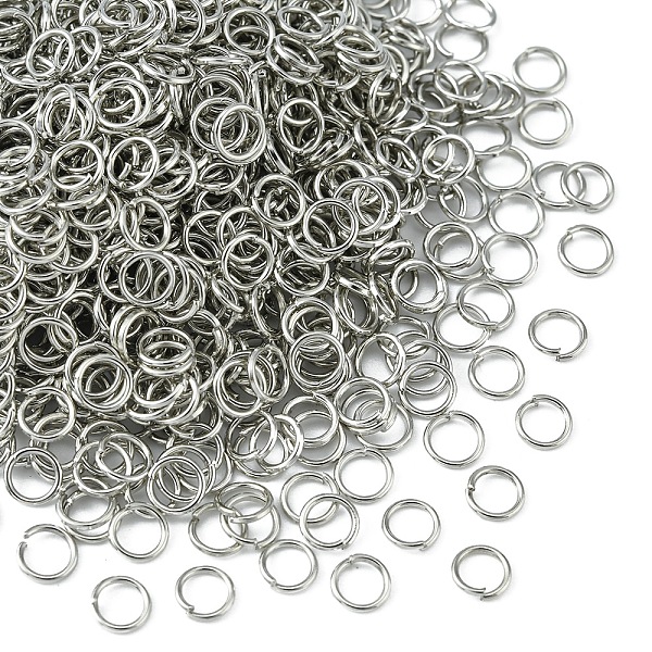 PandaHall Iron Open Jump Rings, Round Ring, Platinum, 21 Gauge, 5x0.7mm, Inner Diameter: 3.6mm Iron
PandaHall Iron Open Jump Rings, Round Ring, Platinum, 21 Gauge, 5x0.7mm, Inner Diameter: 3.6mm Iron