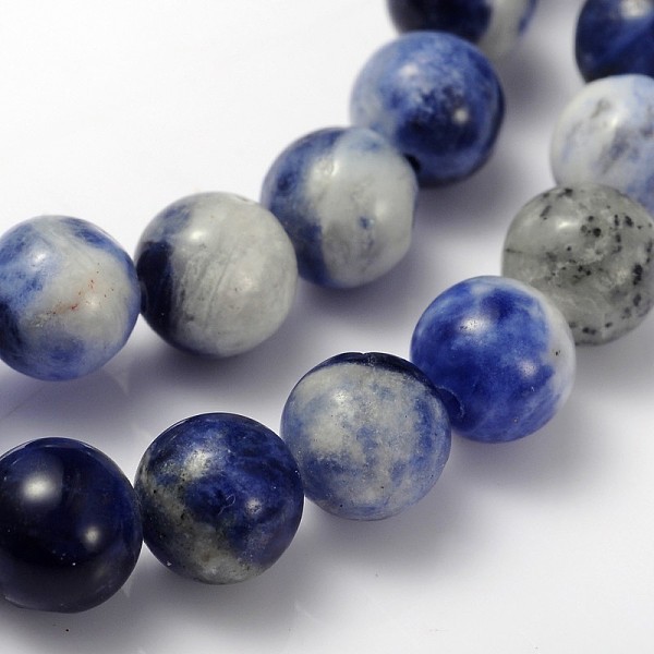 PandaHall Natural Sodalite Beads Strand, Grade AB, Round, 12mm, Hole: 1mm, about 32pcs/strand, 15.1 inch Sodalite Round
PandaHall Natural Sodalite Beads Strand, Grade AB, Round, 12mm, Hole: 1mm, about 32pcs/strand, 15.1 inch Sodalite Round