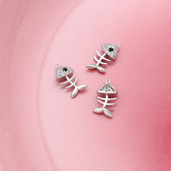 PandaHall Brass Crystal Rhinestone Pendants, Platinum, Skeleton, 14x7mm Brass+Rhinestone Skeleton Clear
PandaHall Brass Crystal Rhinestone Pendants, Platinum, Skeleton, 14x7mm Brass+Rhinestone Skeleton Clear