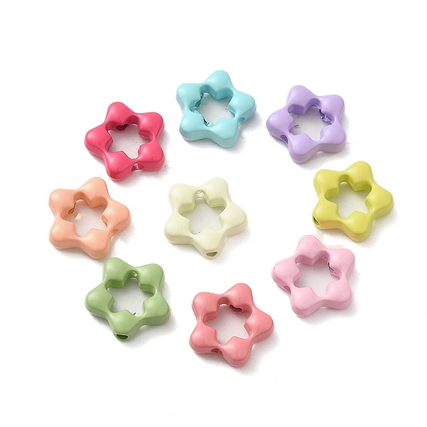 PandaHall Spray Painted Alloy Bead, Star, Mixed Color, 15x15.5x4.5mm, Hole: 2mm Alloy Star Multicolor
PandaHall Spray Painted Alloy Bead, Star, Mixed Color, 15x15.5x4.5mm, Hole: 2mm Alloy Star Multicolor