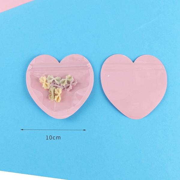 PandaHall Plastic Zip Lock Bag, Storage Bags, Self Seal Bag, Heart, Pink, 10x10cm Plastic Heart Pink
PandaHall Plastic Zip Lock Bag, Storage Bags, Self Seal Bag, Heart, Pink, 10x10cm Plastic Heart Pink