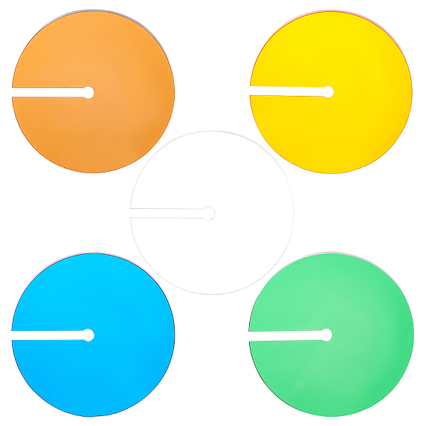 PandaHall BENECREAT 5pcs 5 Colors Acrylic Cup Mats, Multifunctional Decorative Coaster, with Groove, Flat Round, Mixed Color, 96x5mm..., Multicolor
PandaHall BENECREAT 5pcs 5 Colors Acrylic Cup Mats, Multifunctional Decorative Coaster, with Groove, Flat Round, Mixed Color, 96x5mm..., Multicolor