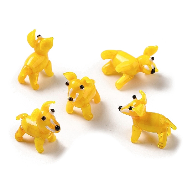 PandaHall Home Decorations, Handmade Lampwork Display Decorations, Dog, Gold, 22~23x12~14x19~21mm Lampwork Dog Gold
PandaHall Home Decorations, Handmade Lampwork Display Decorations, Dog, Gold, 22~23x12~14x19~21mm Lampwork Dog Gold