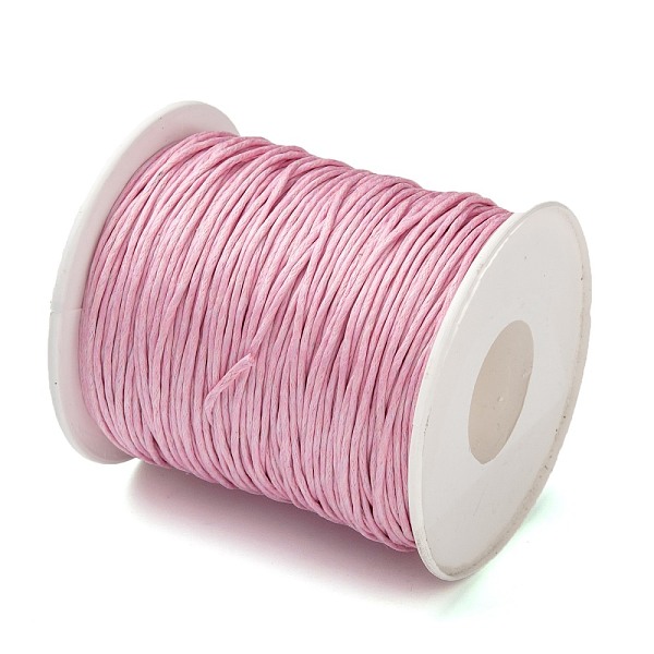 PandaHall Eco-Friendly Waxed Cotton Thread Cords, Macrame Beading Cords, for Bracelet Necklace Jewelry Making, Pink, 1mm, about...
PandaHall Eco-Friendly Waxed Cotton Thread Cords, Macrame Beading Cords, for Bracelet Necklace Jewelry Making, Pink, 1mm, about...