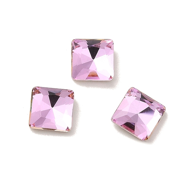 PandaHall Glass Rhinestone Cabochons, Point Back & Back Plated, Faceted, Square, Light Rose, 5x5x2mm Glass Rhinestone Square Pink
PandaHall Glass Rhinestone Cabochons, Point Back & Back Plated, Faceted, Square, Light Rose, 5x5x2mm Glass Rhinestone Square Pink